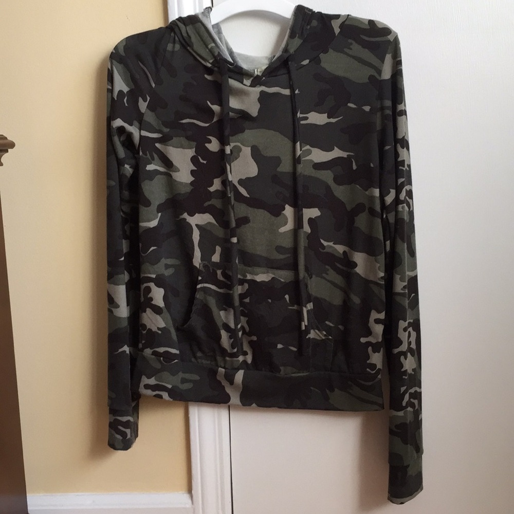 Camouflage hoodie